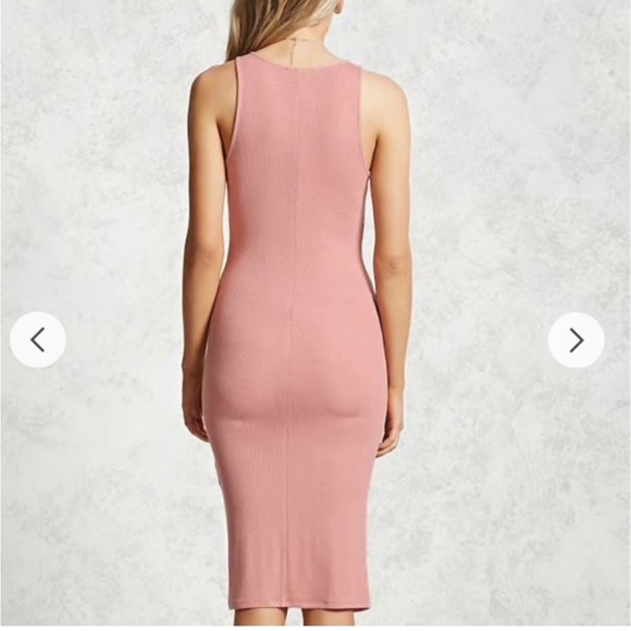 Lace up front bodycon dress - Picture 4 of 5